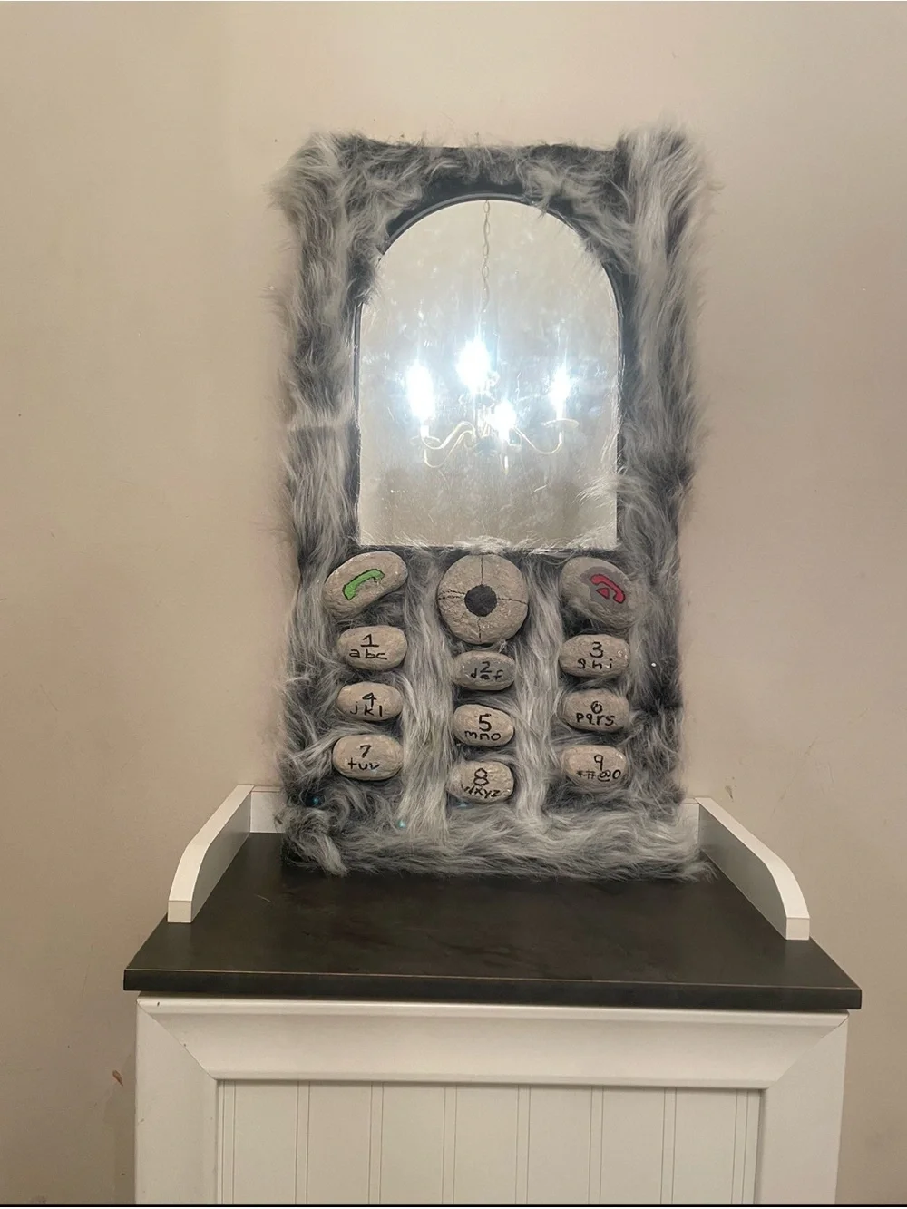 Furry Cellphone Mirror